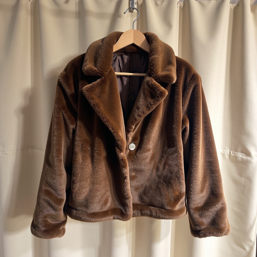 Chaqueta Pelo - Marrón