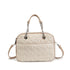Bolso Tejido Channel - Beige