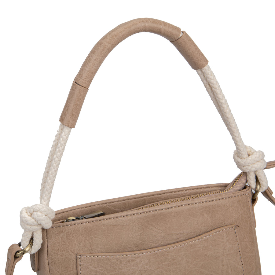 Bolso Nudo - Beige