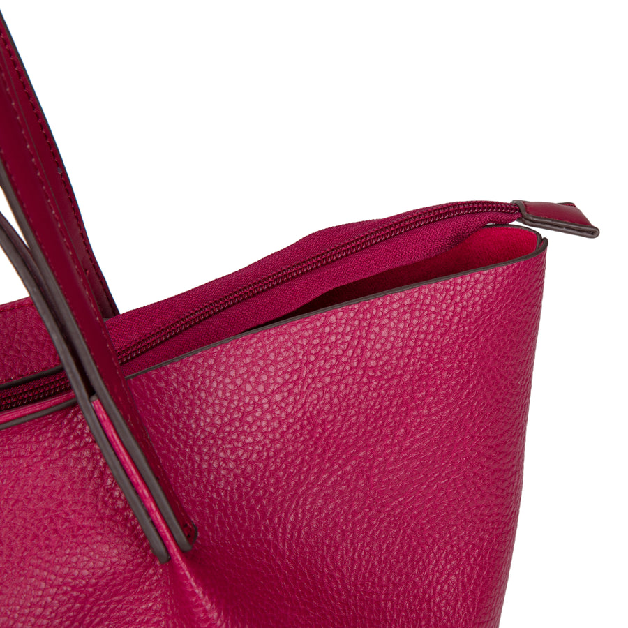 Bolso Capazo Asa Piel - Negro