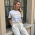 Camiseta Amour - Crema