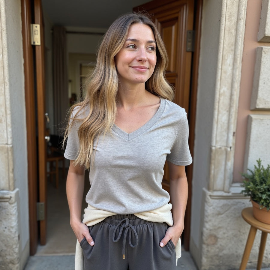 Camiseta Basic Pico - Negro