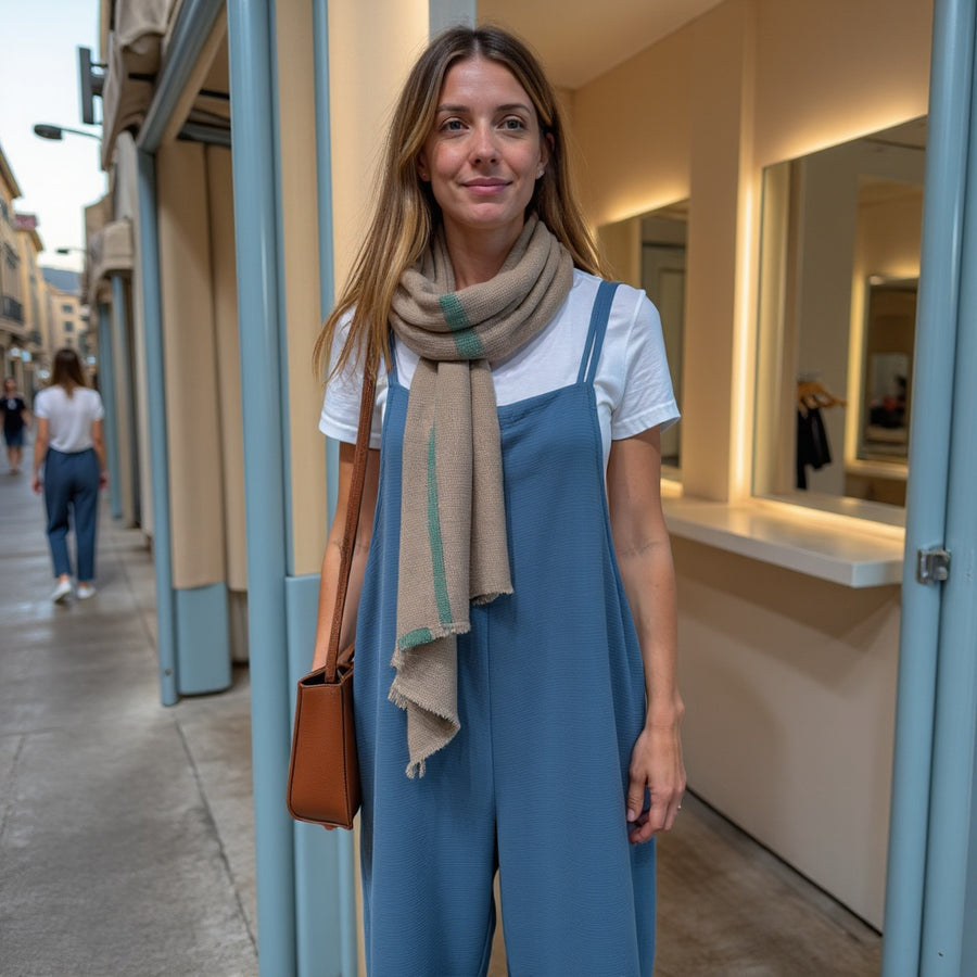 Mono + Camiseta - Azul