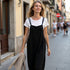 Mono + Camiseta - Negro