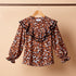 Blusa Volante Animal - Teja