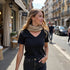 Camiseta Basic Pico - Negro