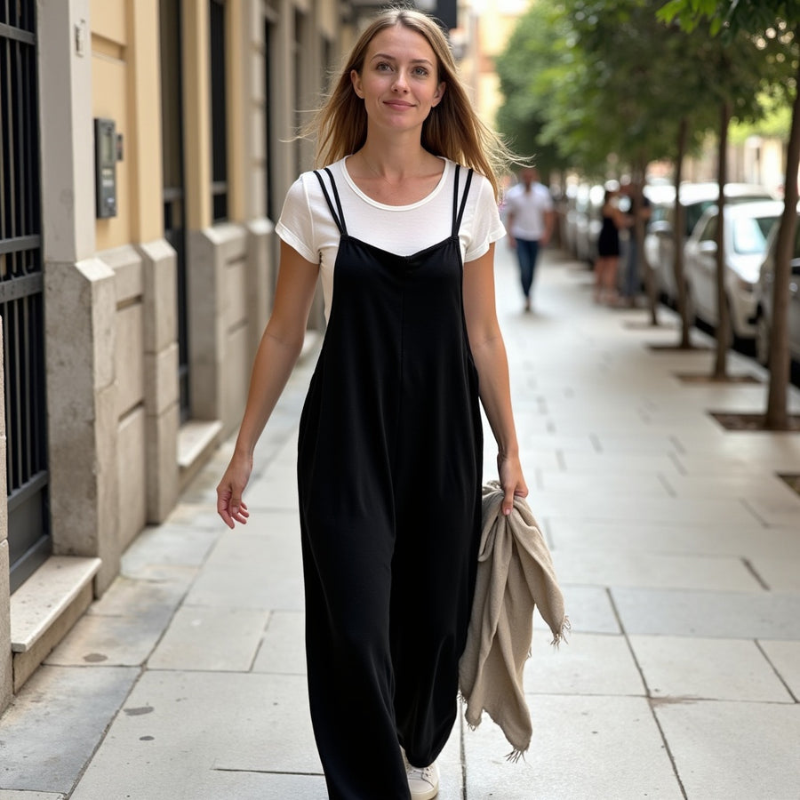 Mono + Camiseta - Negro