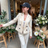 Blazer Boton - Pimienta