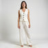 Pantalón Lino Fluido - Beige