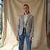 Blazer Cuadros - Beige