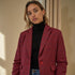 Blazer Cuadros - Rojo